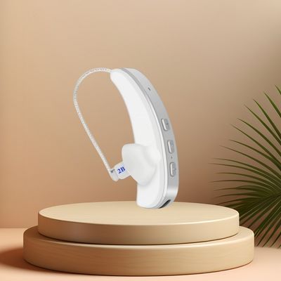 空気伝導式OTC補聴器 200Hz 自動ノイズキャンセリング Bluetooth デジタルアンプ