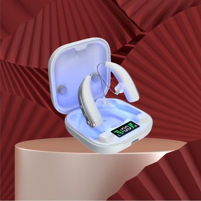 BTE 目に見えない OTC 補聴器ノイズキャンセリング紫外線消毒充電式補聴器