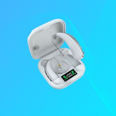 活発なノイズキャンセリング8チャネルチップ 高功率紫色ライトランプの目に見えない補聴器