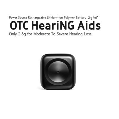 電源 充電式リチウムイオンポリマー電池 OTC補聴器専用 2.6g 中度から高度難聴用