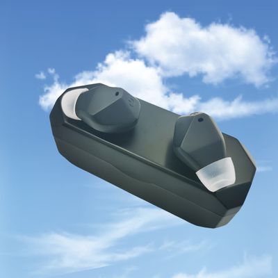 45 時間 耳道内 充電可能な耳機 充電可能な補聴器
