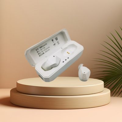 エコー 抑制 と 声 強化 を 備えた 再充電 可能な 補聴器