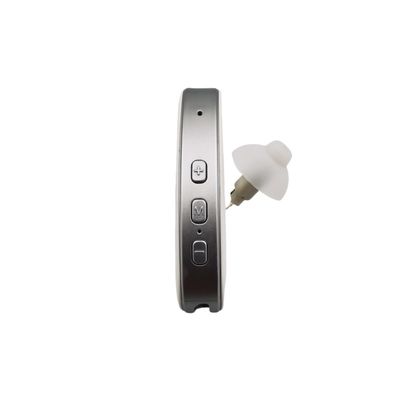 4 つのプログラムを持つ再充電可能なデジタル聴覚障害医療機器