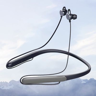 4つのプログラム、80時間のバッテリー寿命、Bluetooth接続付きネックバンド型補聴器