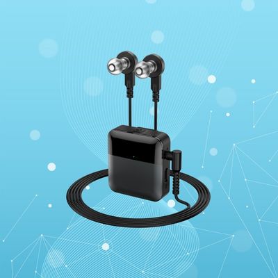 大容量 充電可能なBluetooth補聴器 130dB バッククリップ補聴器 FCC