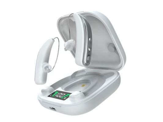 1週間の待機時間 紫外線ランプ 紫外線消毒付きのOTC充電可能な補聴器