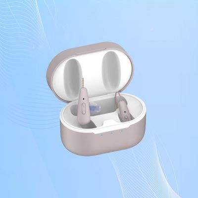 BTE OTC補聴器 16チャンネル デジタルチップ 充電式集音器 重度難聴対応