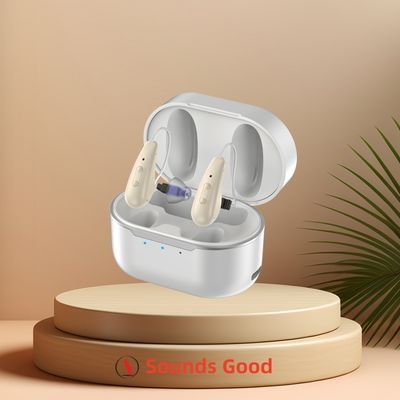 RIC OTC補聴器 4プログラム 40dBゲイン デジタル充電式補聴器 クリアサウンド
